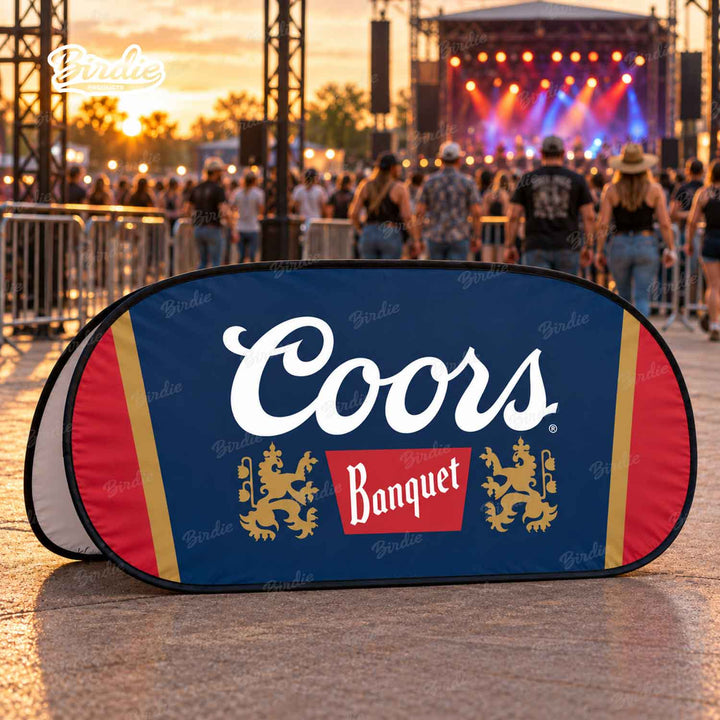 Horizontal Pop-up Sideline Banners