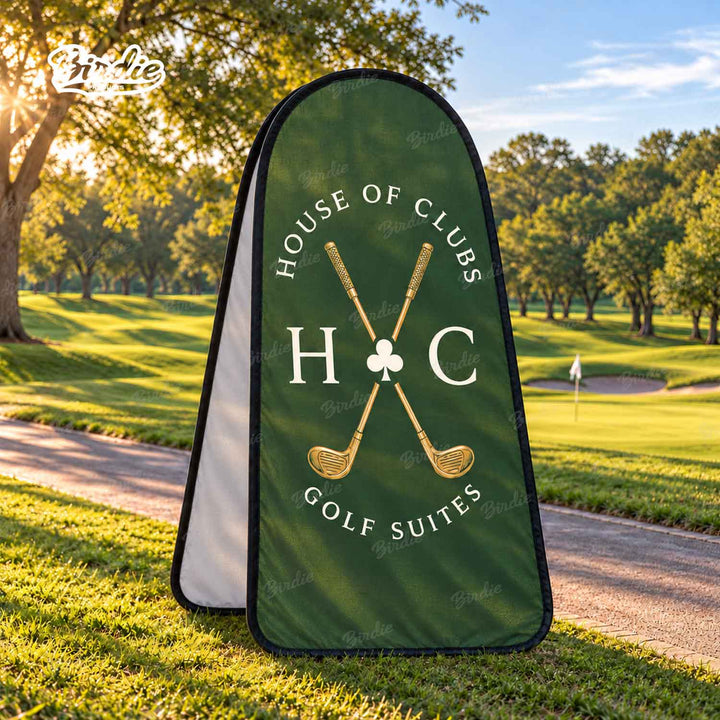 Vertical Pop-up Sideline Banners