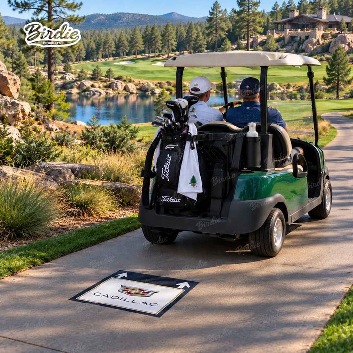 Golf Cart Path Decals