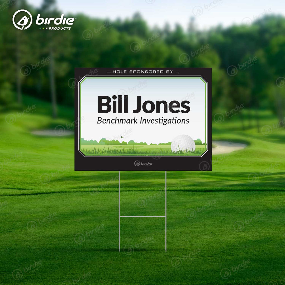 Standard Golf Tee Signs (Coroplast)