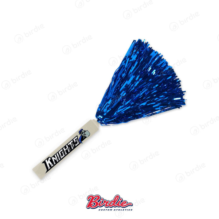 Spirit Poms w/Metallic Streamers