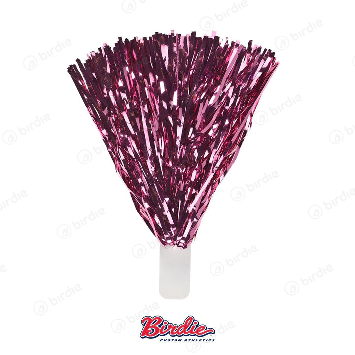 Spirit Poms w/Metallic Streamers