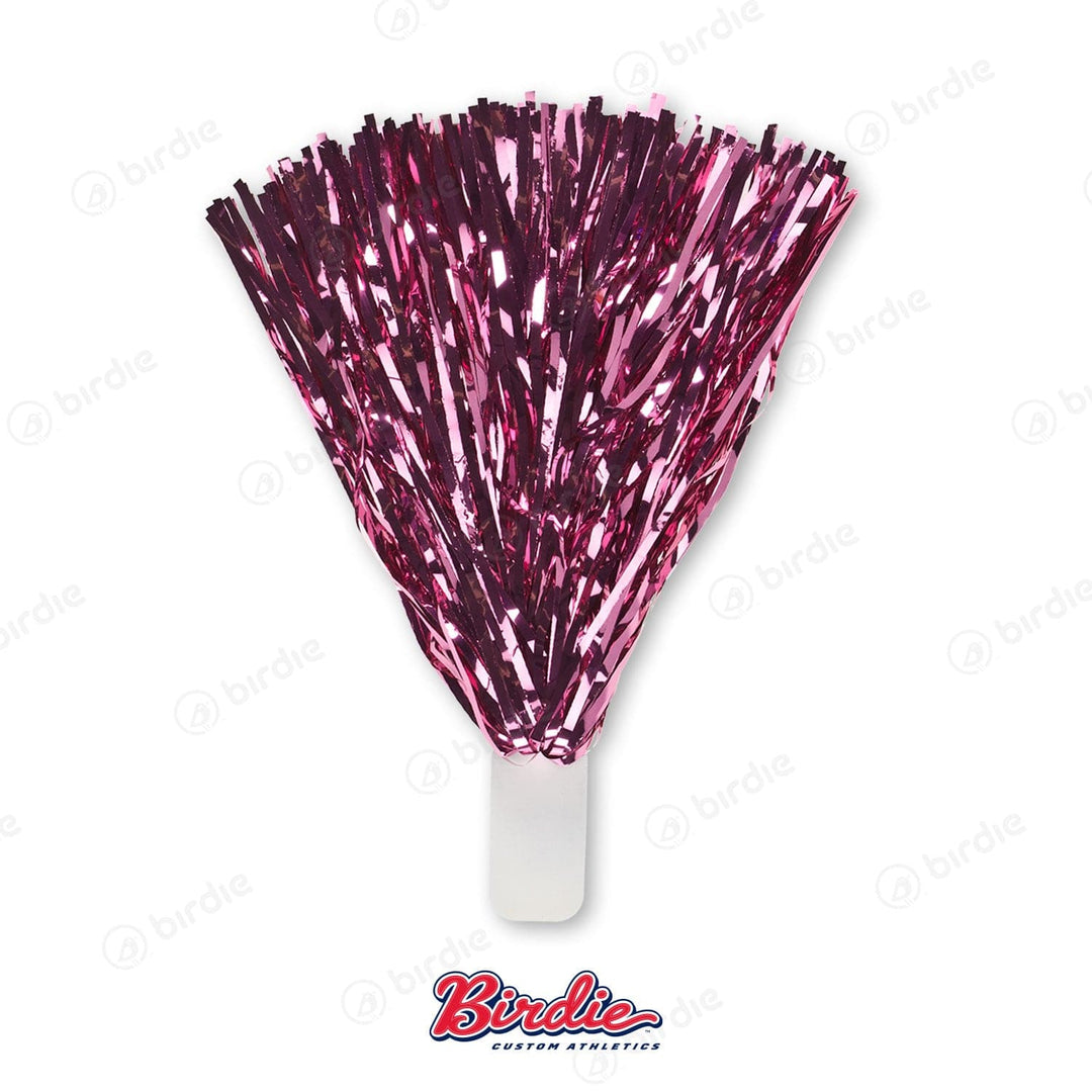 Spirit Poms w/Metallic Streamers