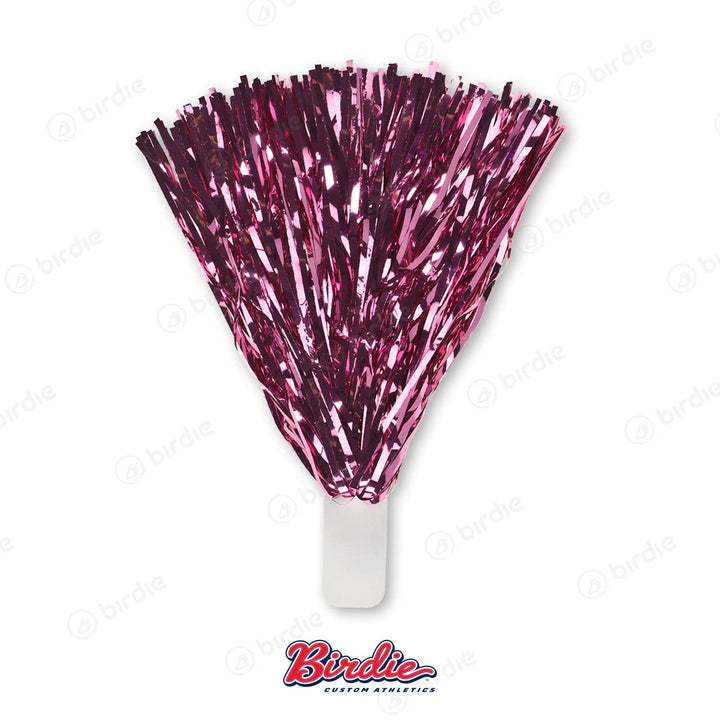 Spirit Poms w/Metallic Streamers