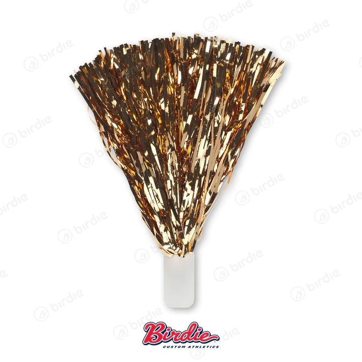 Spirit Poms w/Metallic Streamers