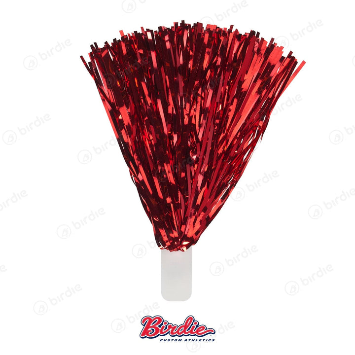 Spirit Poms w/Metallic Streamers